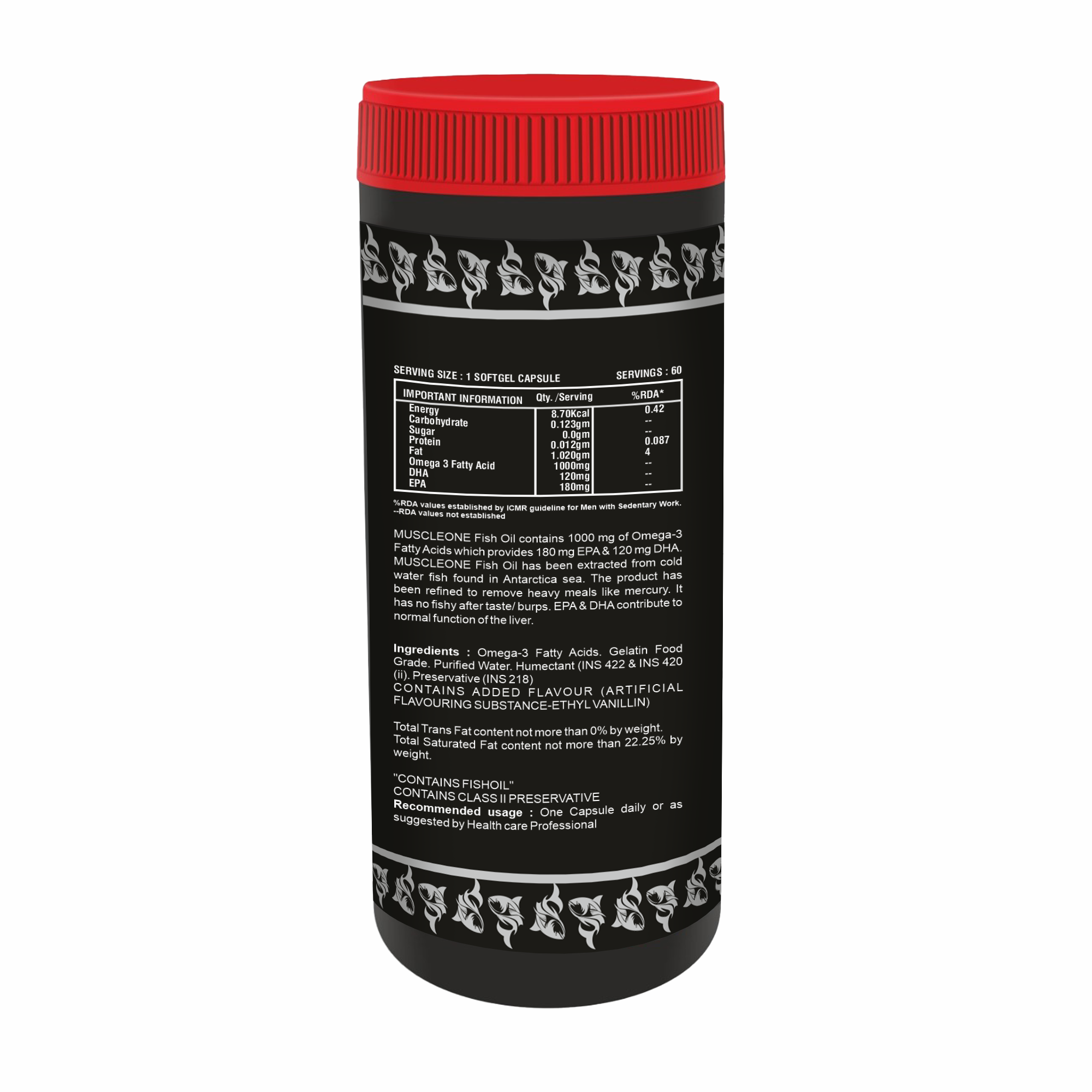 Muscle One Fish Oil - Image 3